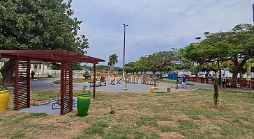 Imagem10737 - Prefeitura inaugura revitalização da Praça Domingos de Bortoli no bairro Tuiuiú